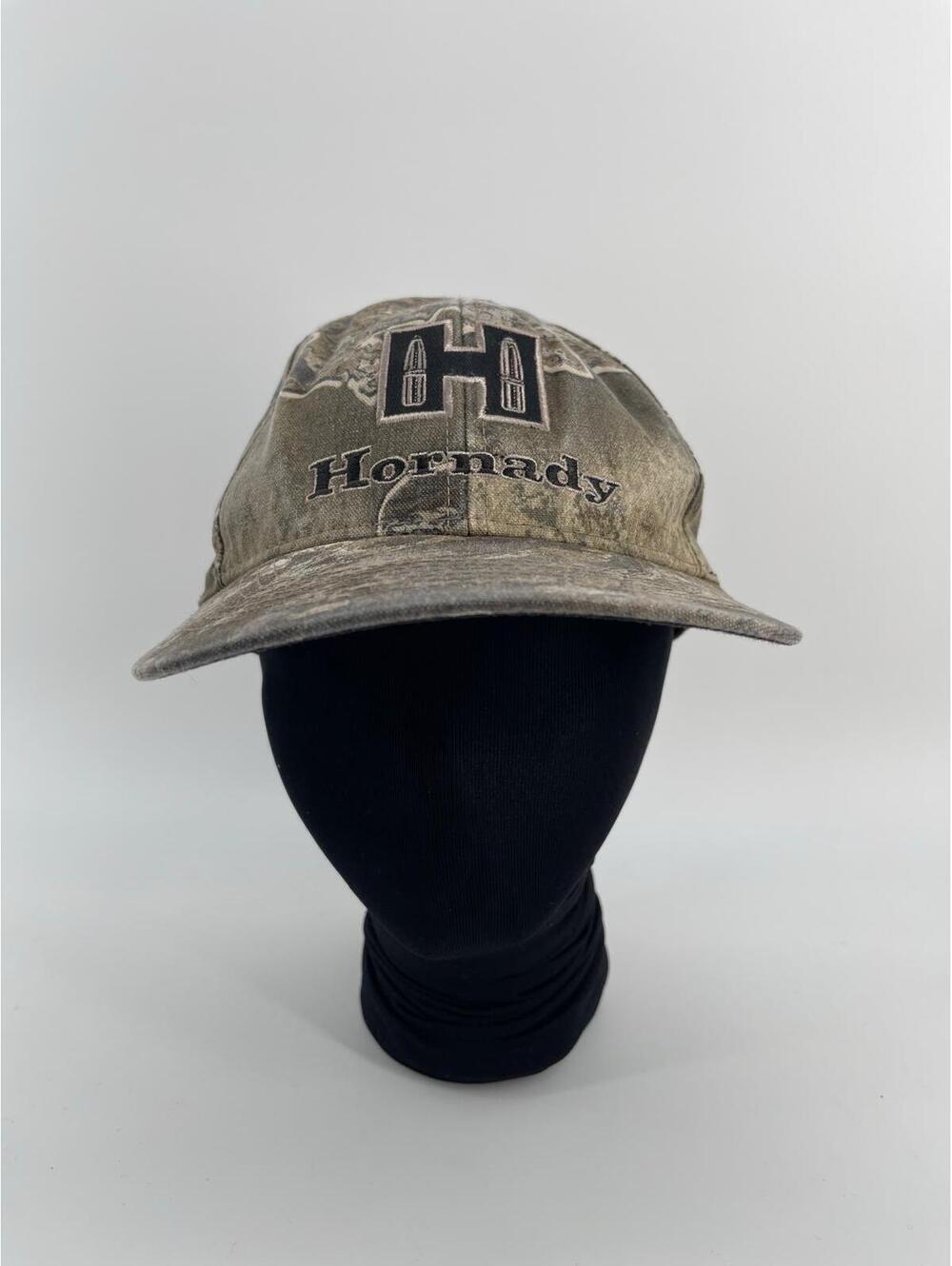 Hornady Mossy Oak Camo Snapback Hat Made USA Outdoor Cap Hunting